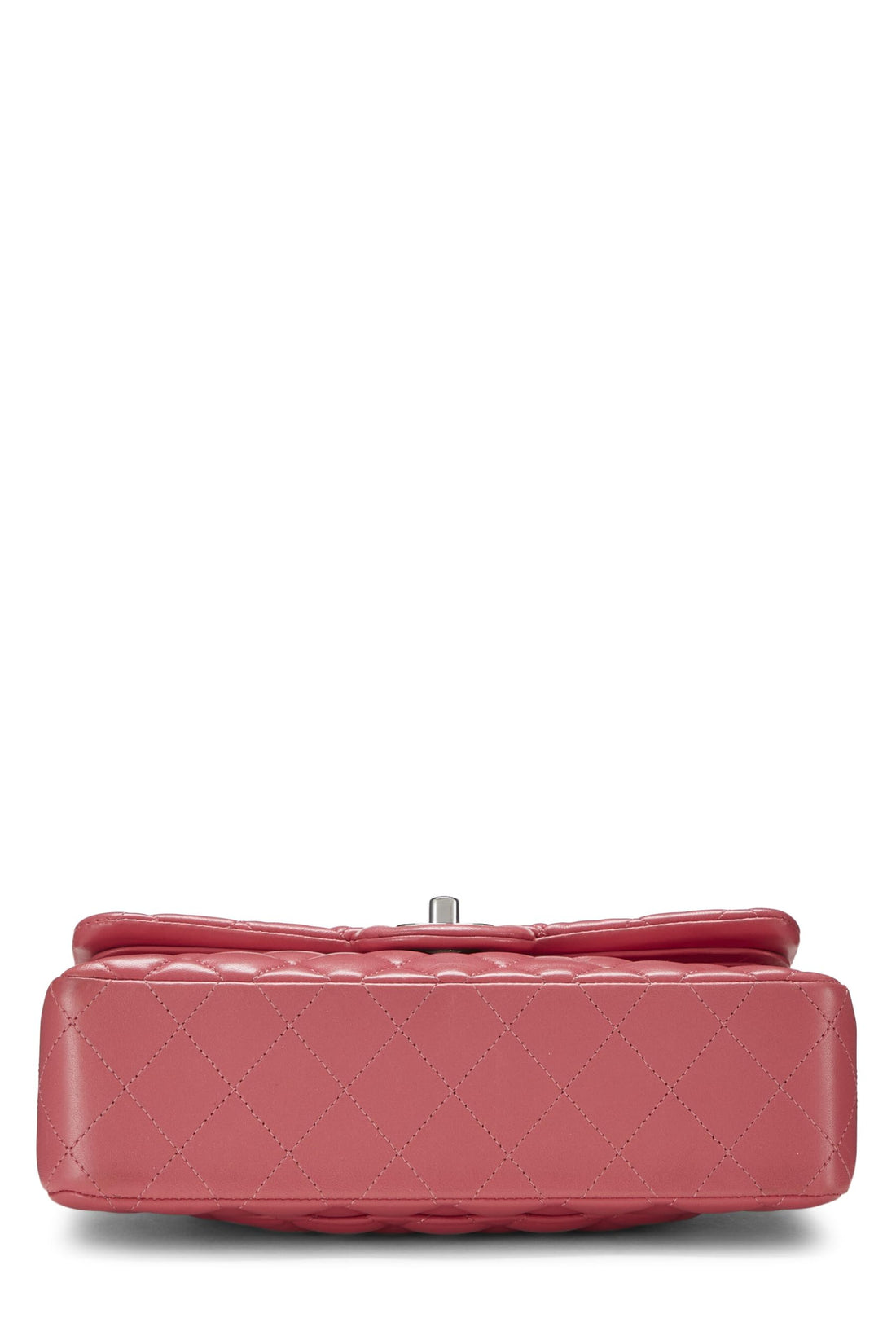 Chanel,  Pink Quilted Lambskin Classic Double Flap Small, Pink
