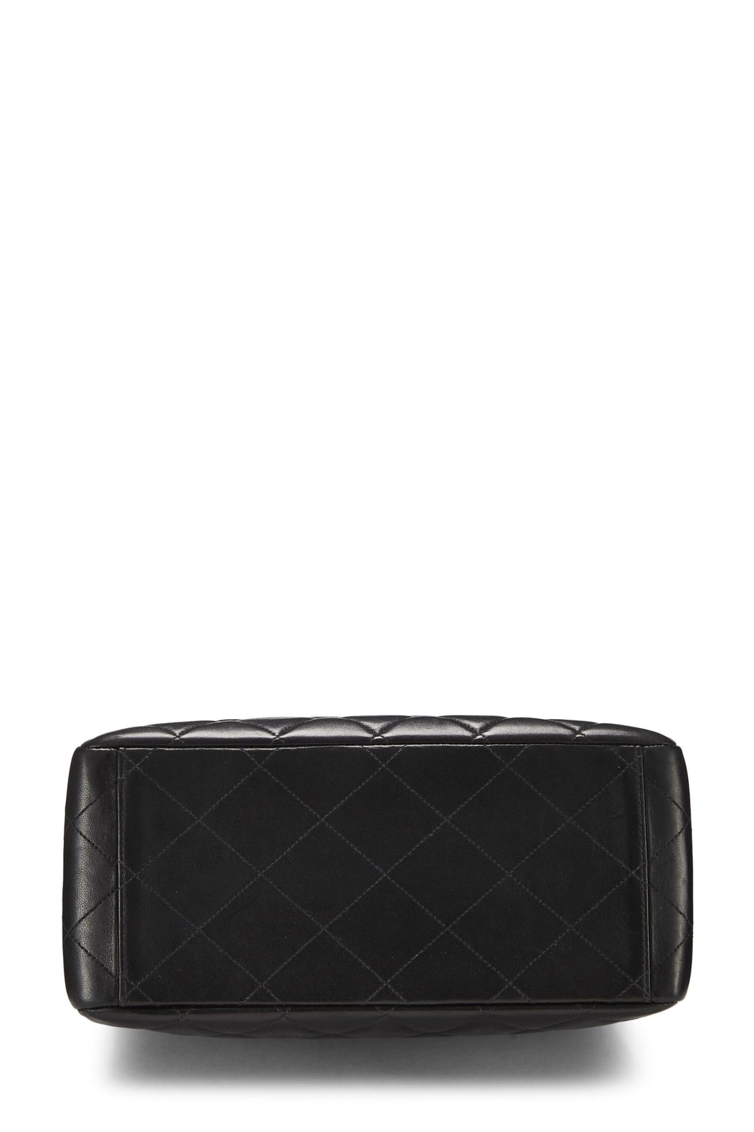 Chanel,  Black Quilted Lambskin Double Sided Flap Bag Tall, Black