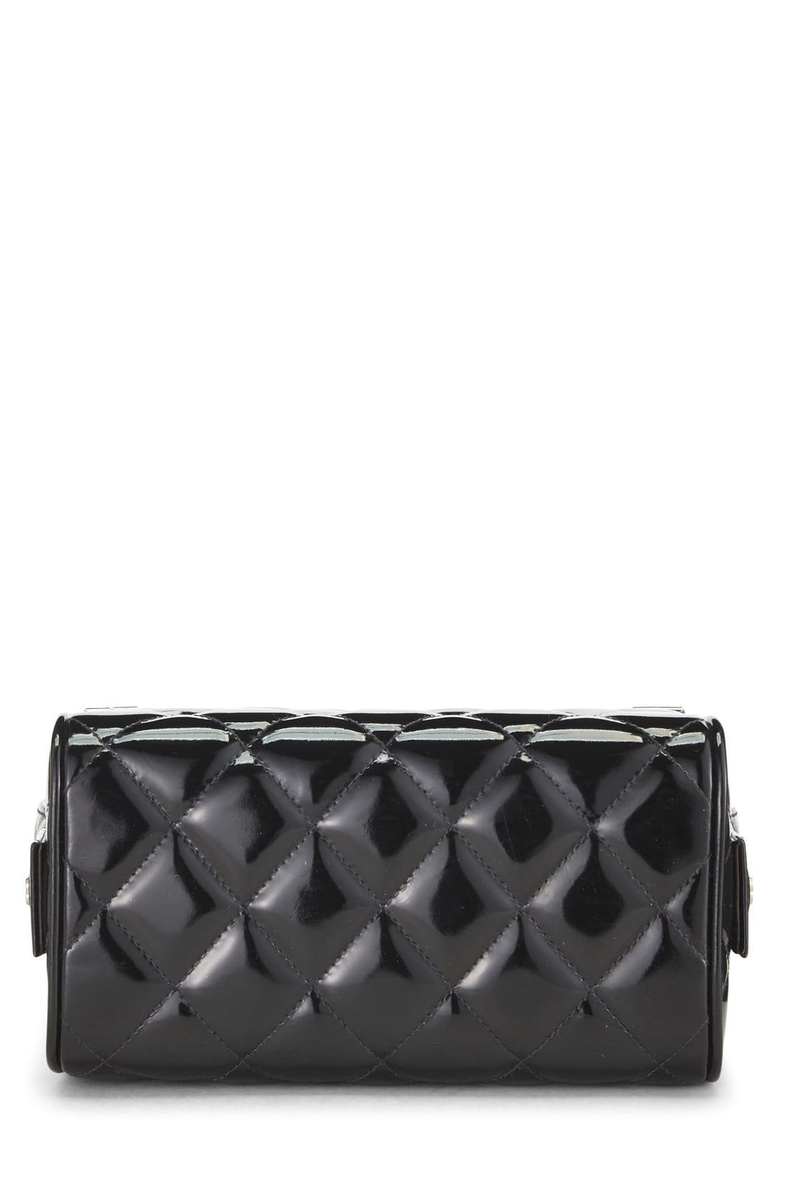 Chanel,  Black Patent Leather Box Vanity, Black