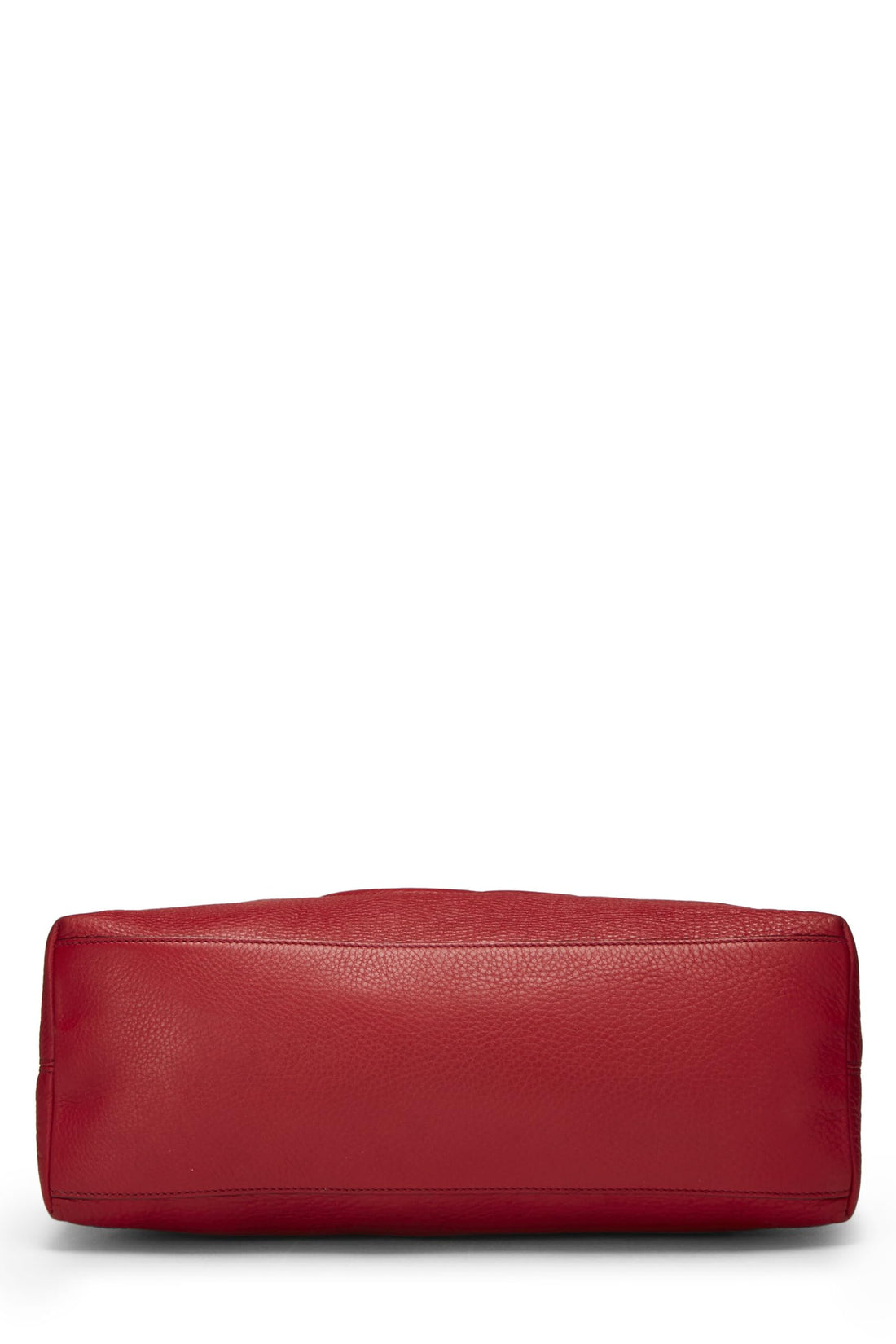 Gucci,  Red Leather Soho Chain Tote, Red