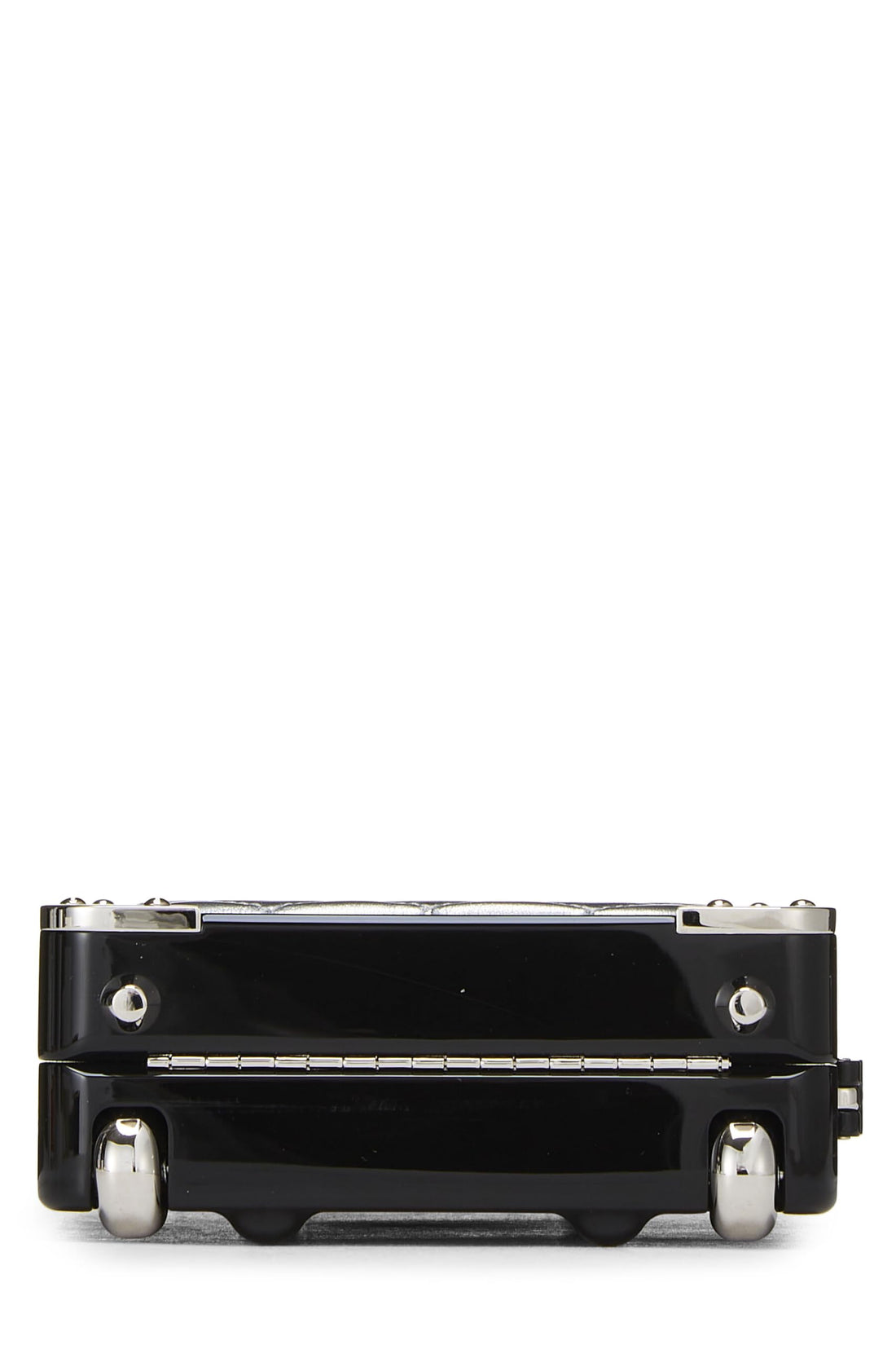 Chanel,  Lambskin & Perspex Evening In The Air 'CC' Trolley Minaudière Chain Clutch, Multi