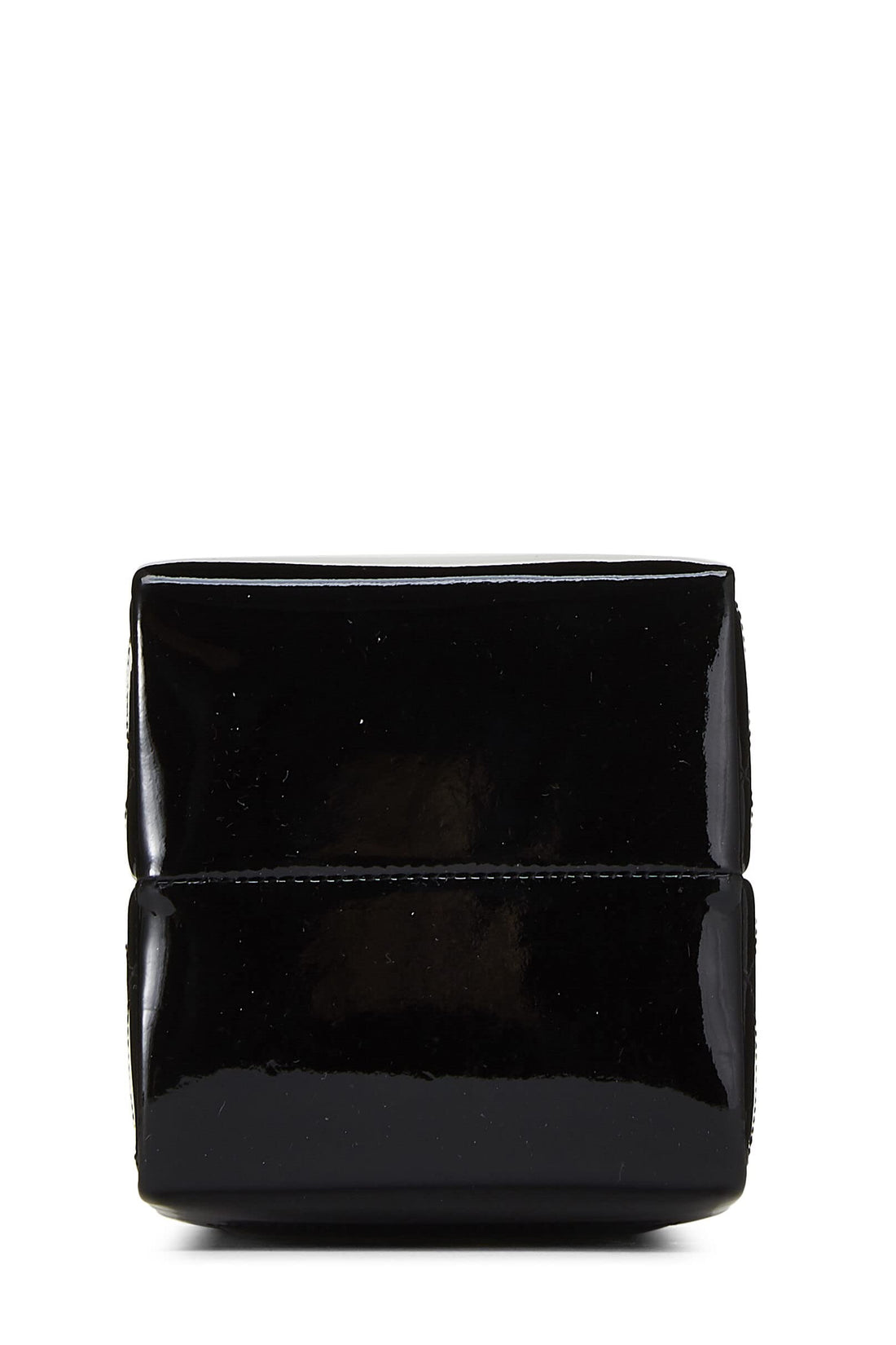 Chanel,  Black Patent Leather Milk Carton Bag, Black
