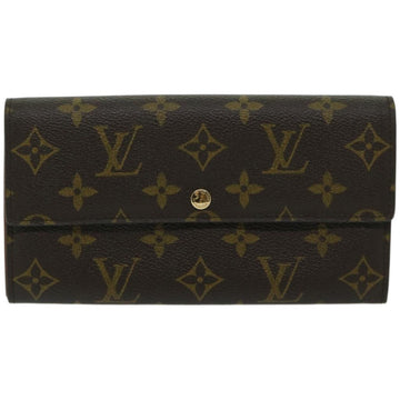 Louis Vuitton Portefeuille Sarah  Canvas Wallet  ()