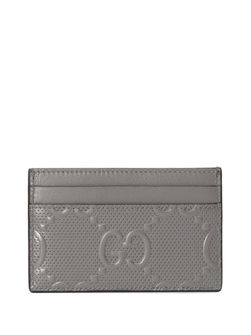 Leather card case