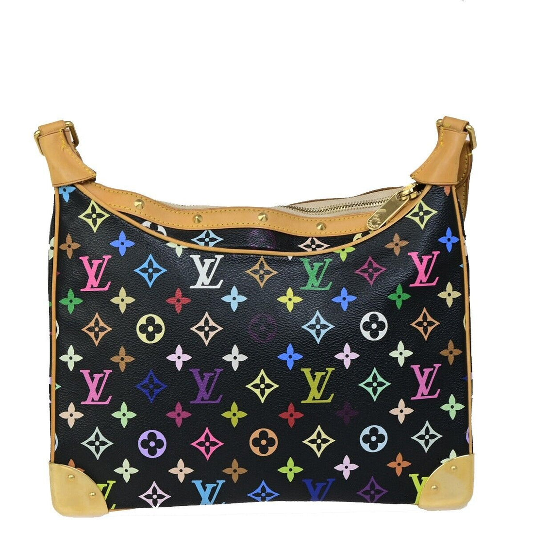 Louis Vuitton Boulogne  Leather Shoulder Bag ()