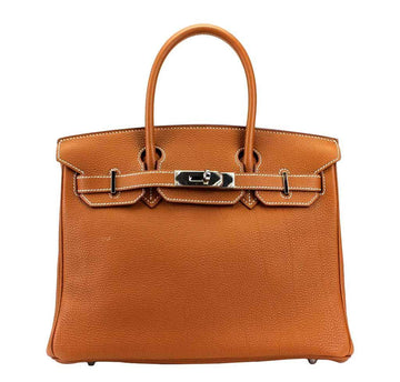 Hermès Birkin 30 Gold Bag Togo Leather