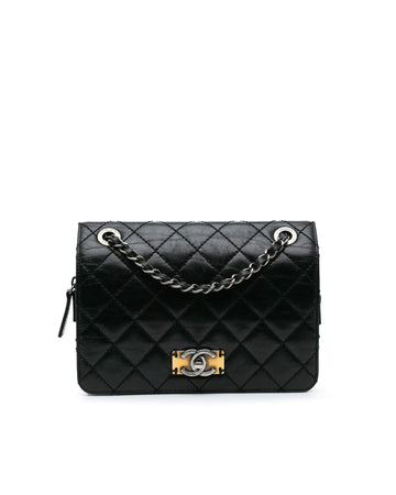 Quilted Calfskin Day Trip Flap Shoulder Bag