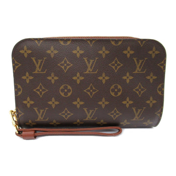 Louis Vuitton Ors Clutch Clutch Bag Second Cratch Bag PVC Coated Canvas Monogram  Brown M51790
