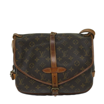 Louis Vuitton Saumur 30  Canvas Shoulder Bag ()