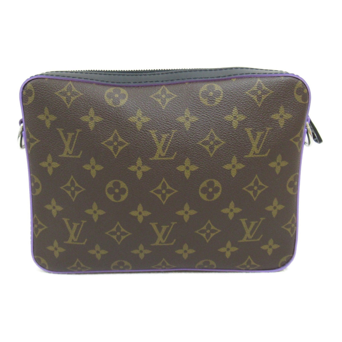 Louis Vuitton Trio Messenger Shoulder Bag Shoulder Bag PVC Coated Canvas Monogram Macasters   Brown / Pearl M46266