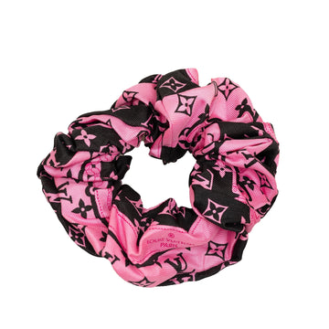Pink Louis Vuitton Monogram Bee Mindful Chouchou Scrunchie
