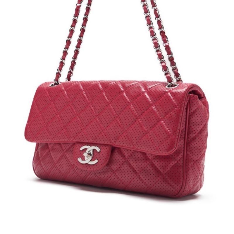 Chanel Matrasse Single Flap Chain Shoulder  Glass Red (Silver G ) Shoulder Bag  Bag Ladies Bag Hybrid ? Ship? Ladies Online