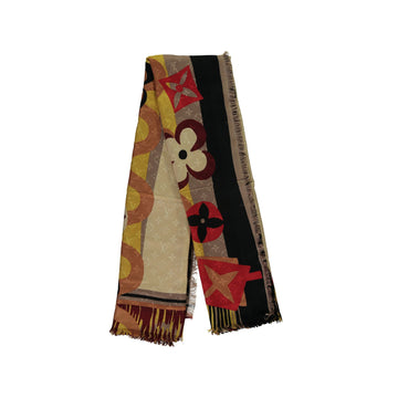 Louis Vuitton Monogram Jungle Fever Printed Scarf - '10s