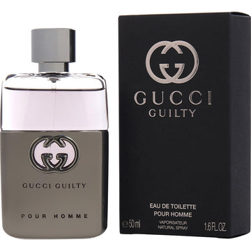 Gucci Guilty Pour Homme By Gucci Edt Spray 1.6 Oz (New Packaging) Men