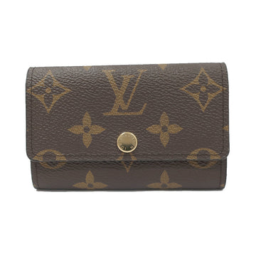 Louis Vuitton Keycase Multicle 6 M62630 Monogram Brown G   Women Small Boxes  Bags