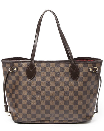 Louis Vuitton Brown Damier Ebene Canvas Neverfull ( )