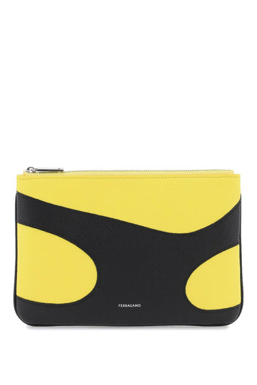 Ferragamo Cut-Out Pouch Men