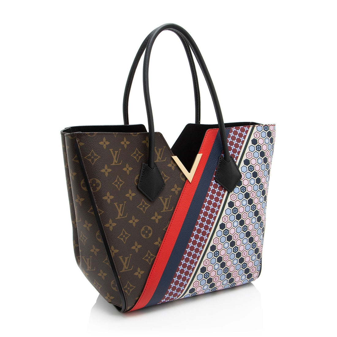 Louis Vuitton Monogram Canvas Calf Leather Kimono Tote