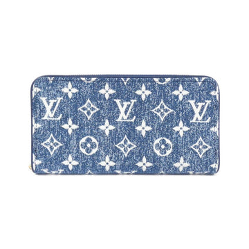Louis Vuitton Monogram Jacquard Denim Zippy Wallet M81226 Wallet