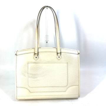 LOUIS VUITTON Shoulder Bag M5934J Epi Leather white Epi Madeleine GM Women Used