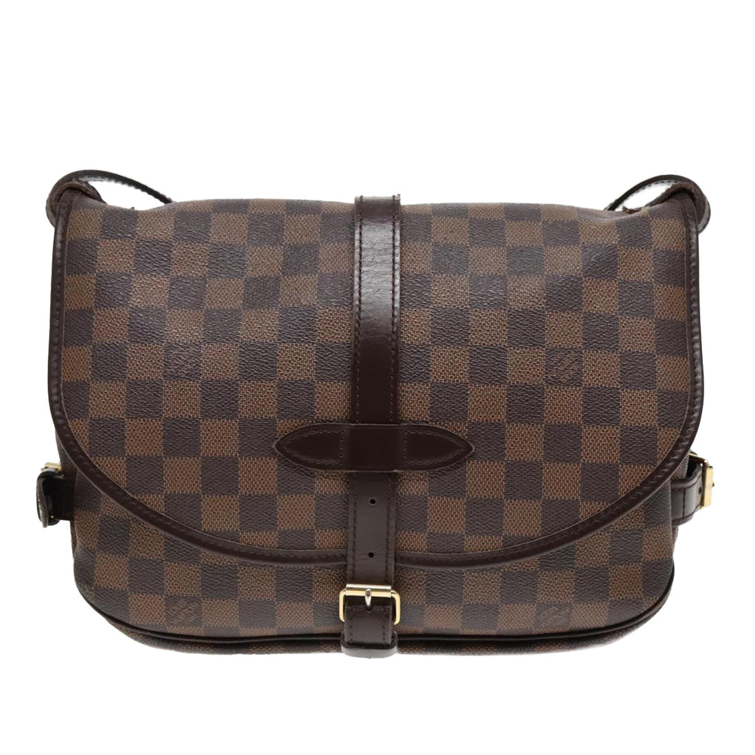 Louis Vuitton Saumur  Canvas Shoulder Bag ()