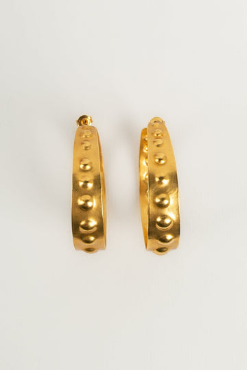 Boucles d'oreilles créoles Van der Straeten