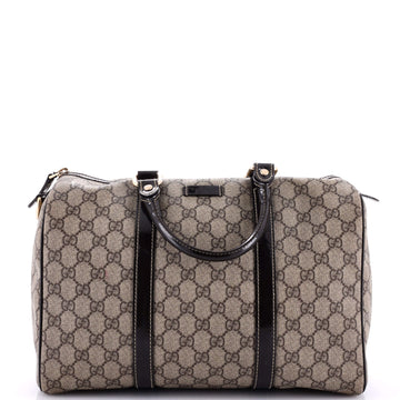 Joy Boston Bag GG Coated Canvas Medium