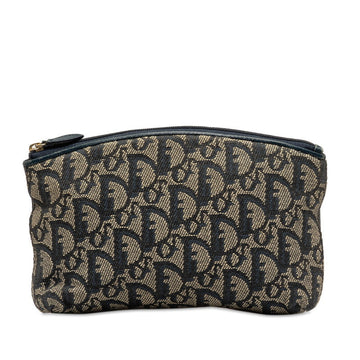 Dior Trotter Mini Pouch Navy Monogram