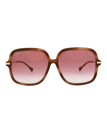 Square-Frame Acetate Sunglasses