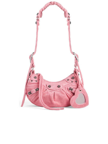 Le Cagole XS Shoulder Bag in Sponge
