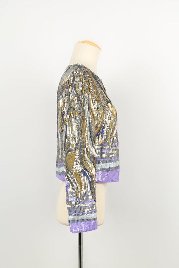 Veste à paillettes Pucci