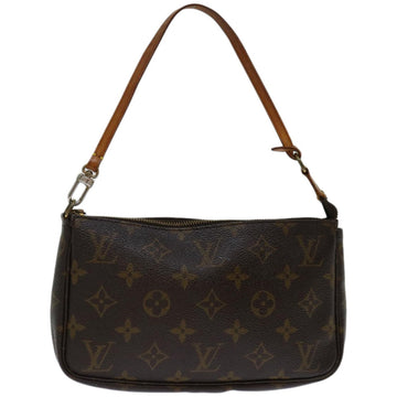 Louis Vuitton Pochette Accessoire  Canvas Clutch Bag ()