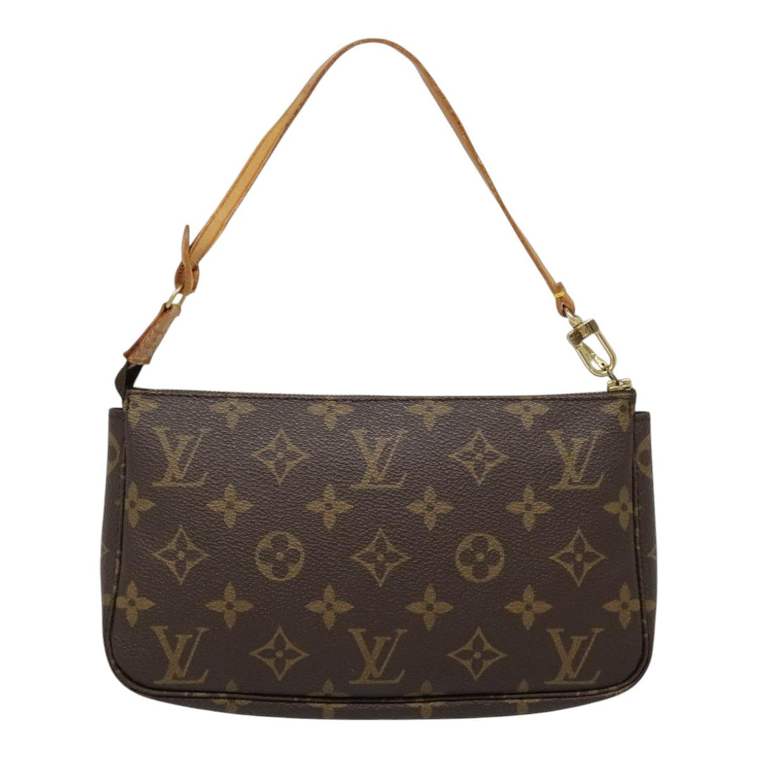 Louis Vuitton Pochette Accessoire  Canvas Clutch Bag ()