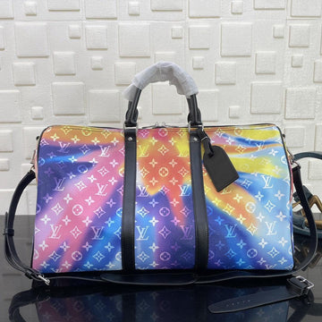 LV Keepall 50 BANDOULIÈRE MONOGRAM Virgil Abloh M45758
