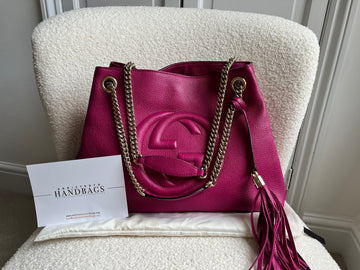Gucci Pink Soho Chain Tote (RRP £1350)