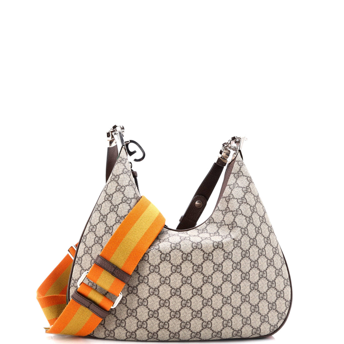 Attache Shoulder Bag GG Coated Canvas Medium