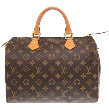 LOUIS VUITTON Handbag M41108 Monogram canvas Brown Monogram New Speedy 30 Women Used