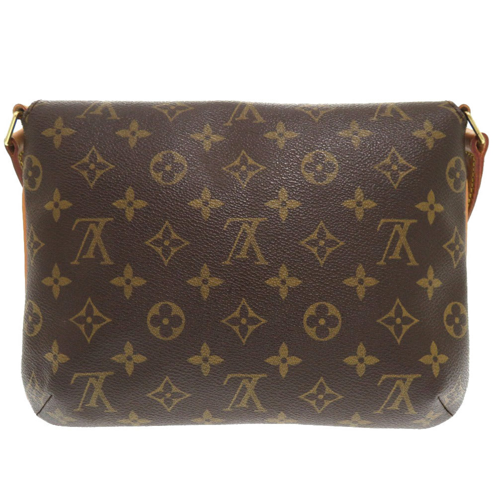 LOUIS VUITTON Shoulder Bag M51388 Monogram canvas Brown Monogram Musette Tango Long Strap Women Used