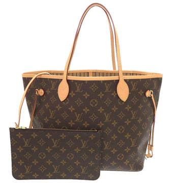 LOUIS VUITTON Tote Bag M40995 Monogram canvas Brown Monogram New Neverfull MM Women Used