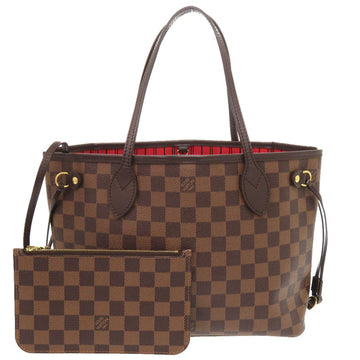 LOUIS VUITTON Tote Bag N40600 Damier canvas Slys Damier New Neverfull PM Women Used