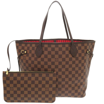 LOUIS VUITTON Tote Bag N41358 Damier canvas Slys Damier New Neverfull MM Women Used