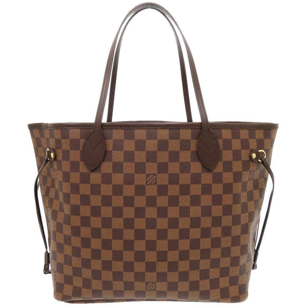 LOUIS VUITTON Tote Bag N51105 Damier canvas Brown Damier Neverfull MM Women Used