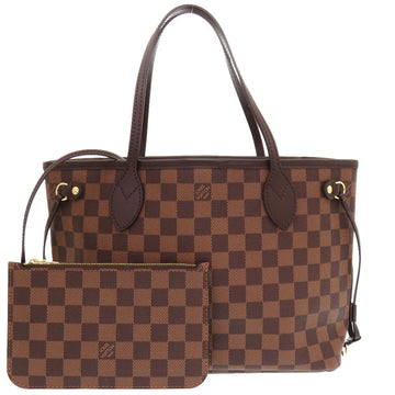 LOUIS VUITTON Tote Bag N40600 Damier canvas Slys Damier New Neverfull PM Women Used