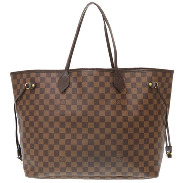 LOUIS VUITTON Tote Bag N51106 Damier canvas Brown Damier Neverfull GM Women Used