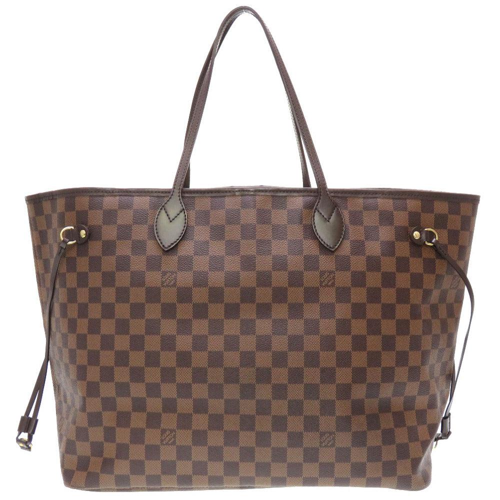 LOUIS VUITTON Tote Bag N51106 Damier canvas Brown Damier Neverfull GM Women Used