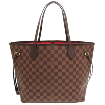 LOUIS VUITTON Tote Bag N51105 Damier canvas Brown Damier Neverfull MM Women Used