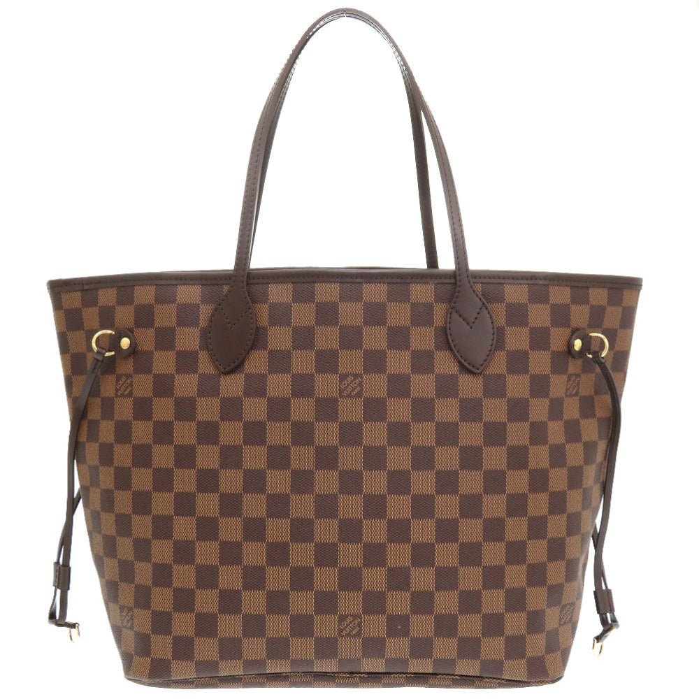 LOUIS VUITTON Tote Bag N51105 Damier canvas Brown Damier Neverfull MM Women Used