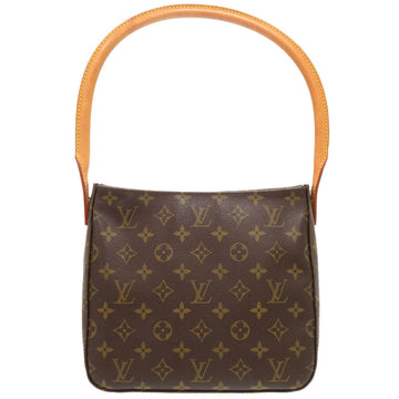 LOUIS VUITTON Shoulder Bag M51146 Monogram canvas Brown Monogram LoopingMM Women Used