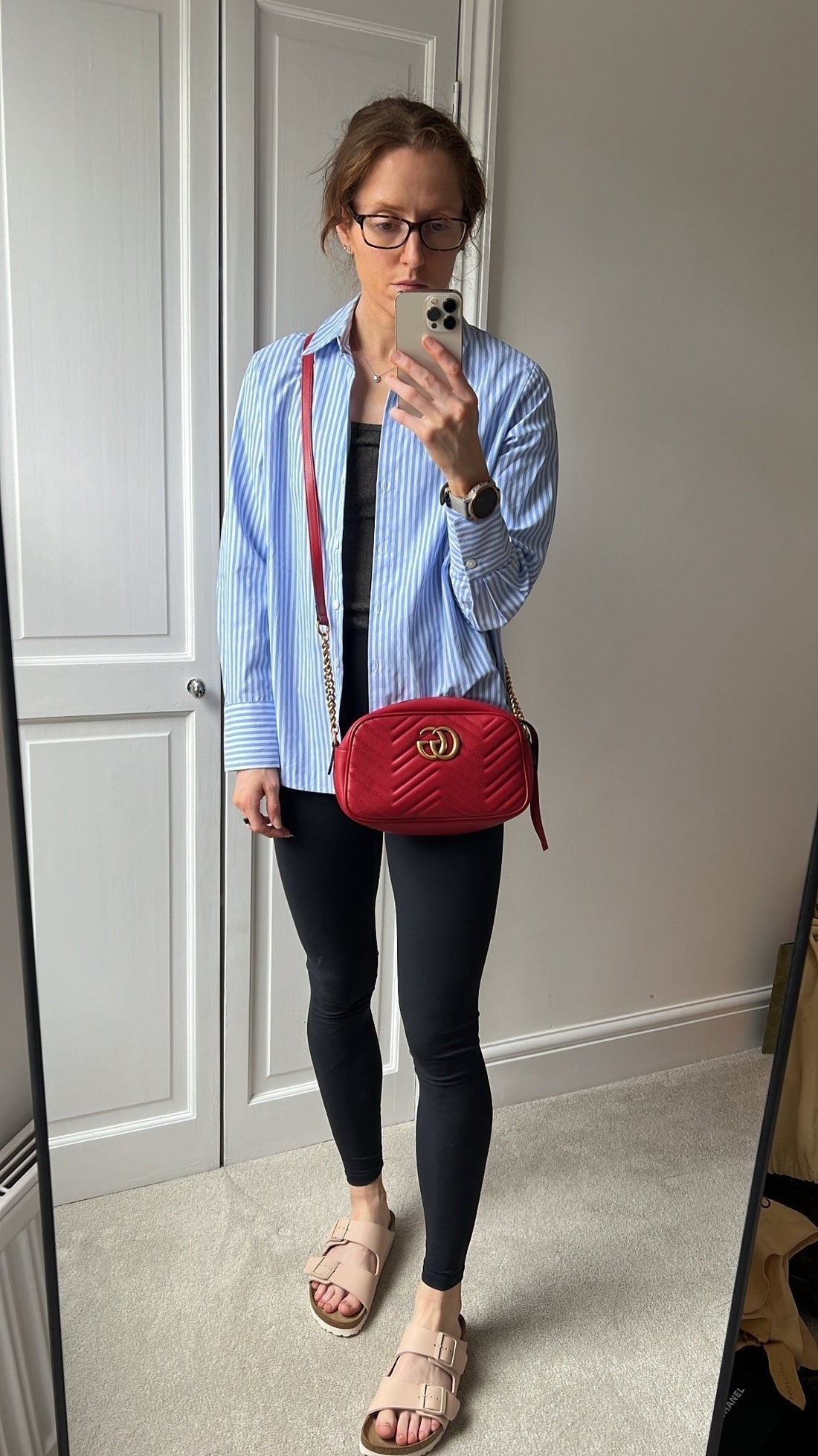 Gucci GG Red Marmont Small Shoulder Bag (RRP £1,440)