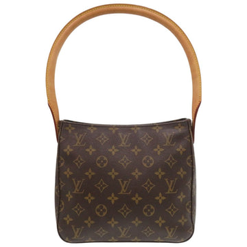 LOUIS VUITTON Shoulder Bag M51146 Monogram canvas Brown Monogram Looping MM Brown Monogram LoopingMM Women Used